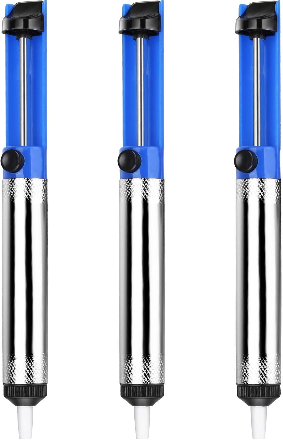 Teenitor Solder Sucker Desoldering Vacuum Pump Solder Removal Tool 3pcs/Pack Desoldering Pump Soldering Sucker Tool