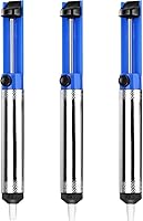 Teenitor Solder Sucker Desoldering Pump - 3pcs Vacuum Tool Kit for Quick Solder Removal & Electronics Repair