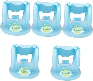 VANZACK 5 Pçs Anel De Assento De Iate Inflável Para Criança Piscina Inflável Brinquedos De Verão Para Bebês Brinquedos Para Animais De Bebê Anel De Natação Para Bebês Anel De Natação
