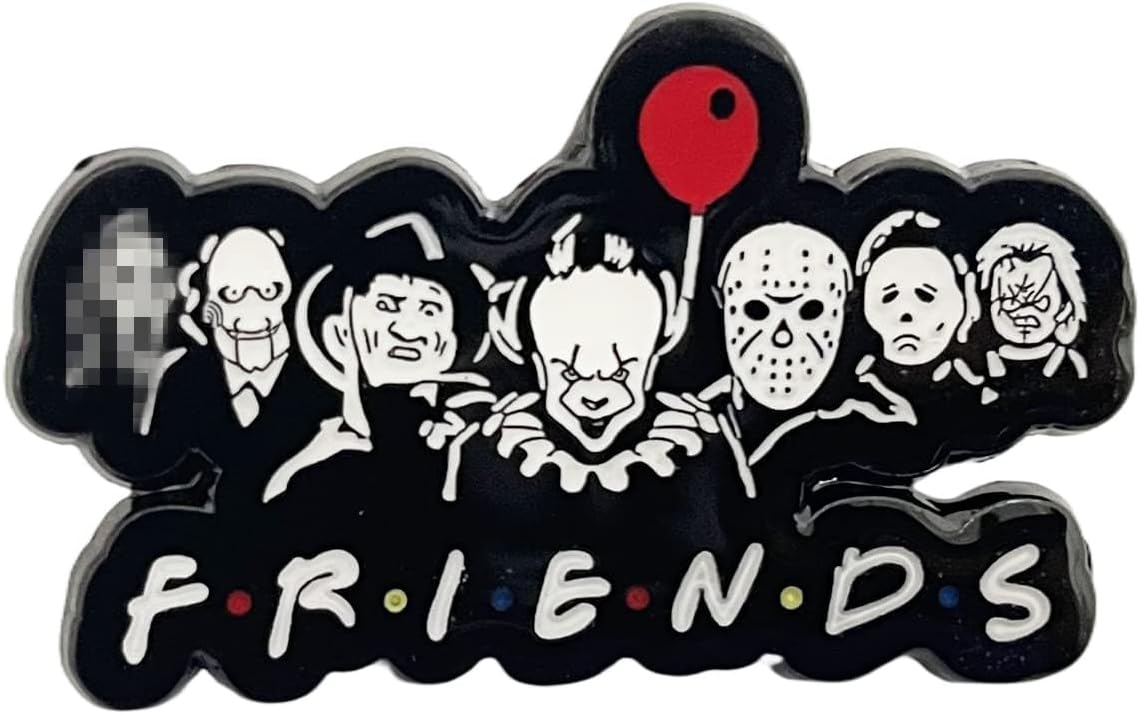 Horror Halloween Pins, TV Movie Pin, Gifts for Women, Men