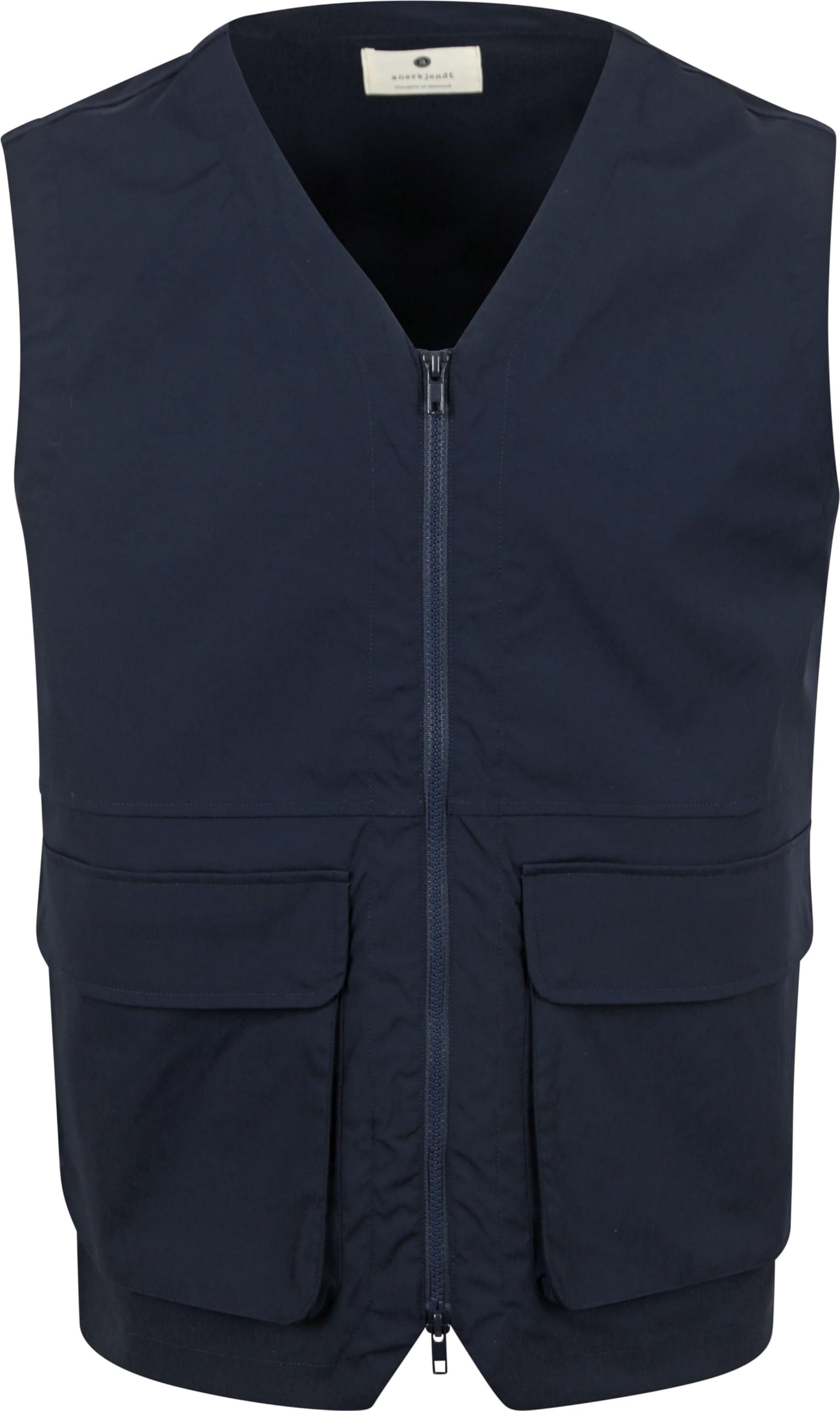 AnerkjendtRasmus Navy Men's Vest Clothing