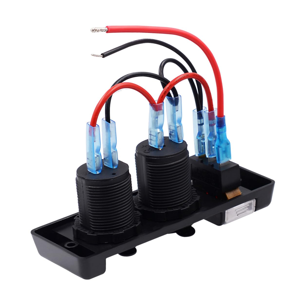 Prise Allume-cigare Chargeur Double USB 12-24 V Étanche