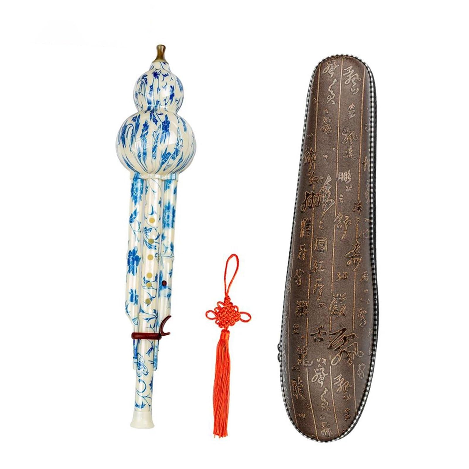 Instrumento De Flauta Hulusi ABS Hulusi Chino Curcubit Calabaza Flauta Clave De C Sonido Dulce Y Claro Instrumento De Viento De Madera