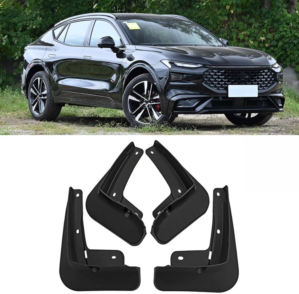 WeiYH No Drill Mud Flaps for Car Front Rear Wheel for Ford EVOS 2022