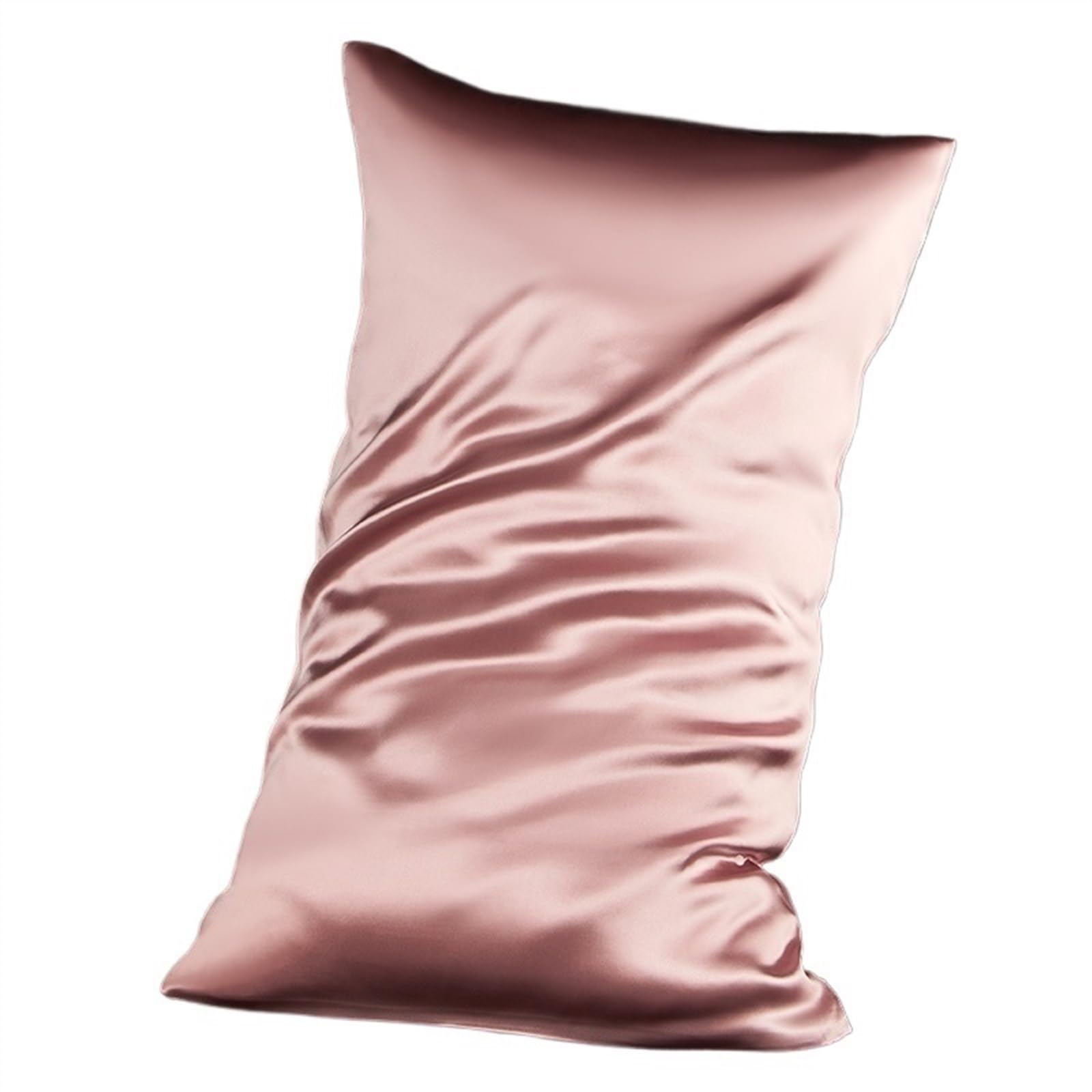 Satin Kissenbezug,Satin Kopfkissenbezug Kissenbezug aus Naturseide for Haare und Haut. Beidseitiger Kissenbezug aus Seide (Color : 4, Size : 480 * 740mm)