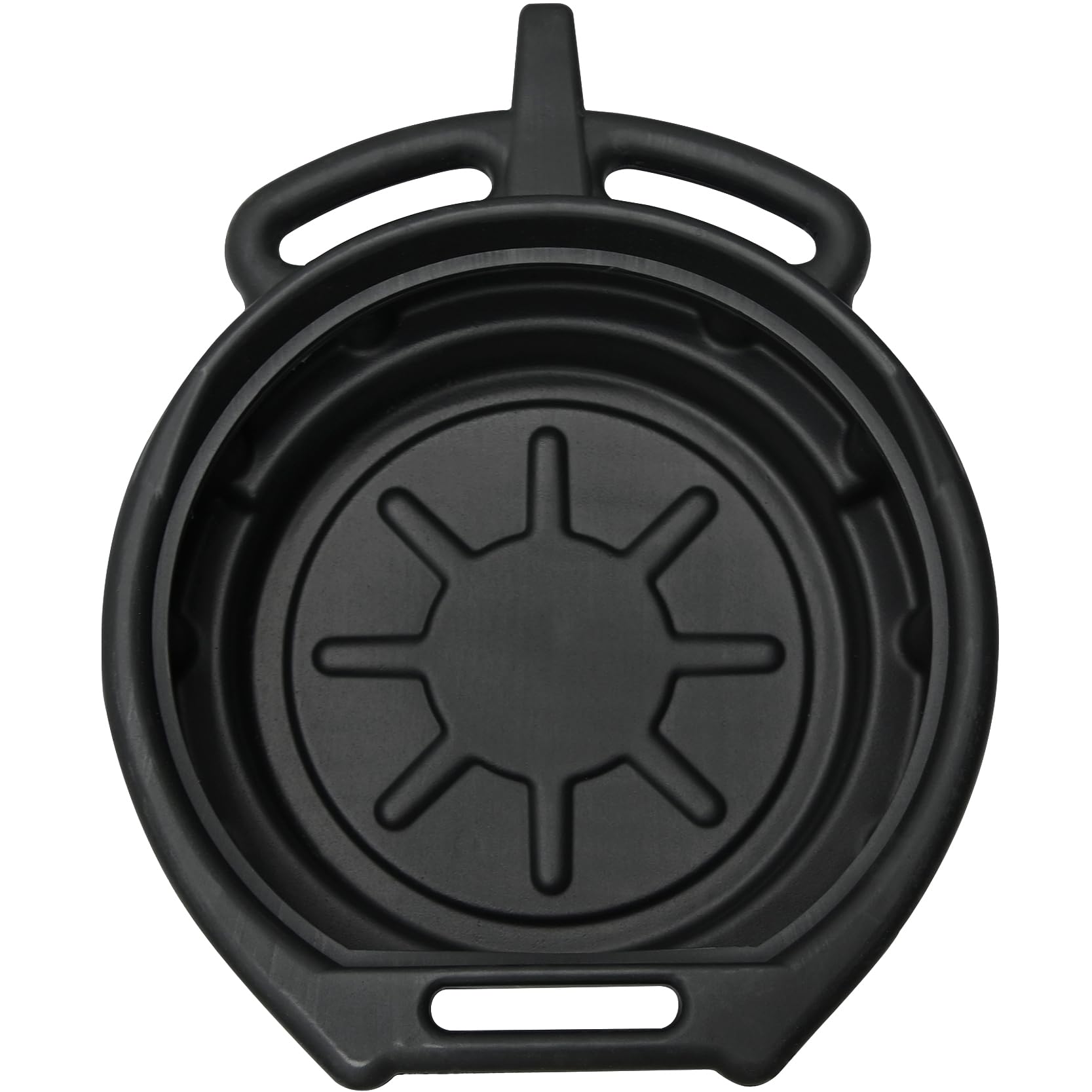 Unibos | 8 Litre Vehicles Oil Drain Pan | Gearbox Fuel Drain Pan | Large Capacity | Bucket For Car, Motorbike Etc | Oil Coolant Gearbox Fuel Drain Tray | Multifunctional Essential (8 LITRE) — view 4