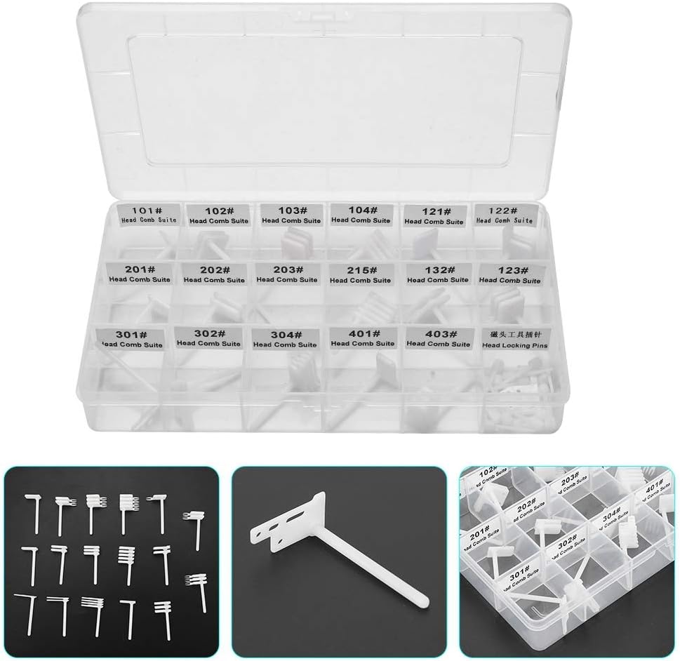 Yctze 50PCS Hard Drive Magnetic Head Replacement Tool Kit for Safe Hard Disk Repair