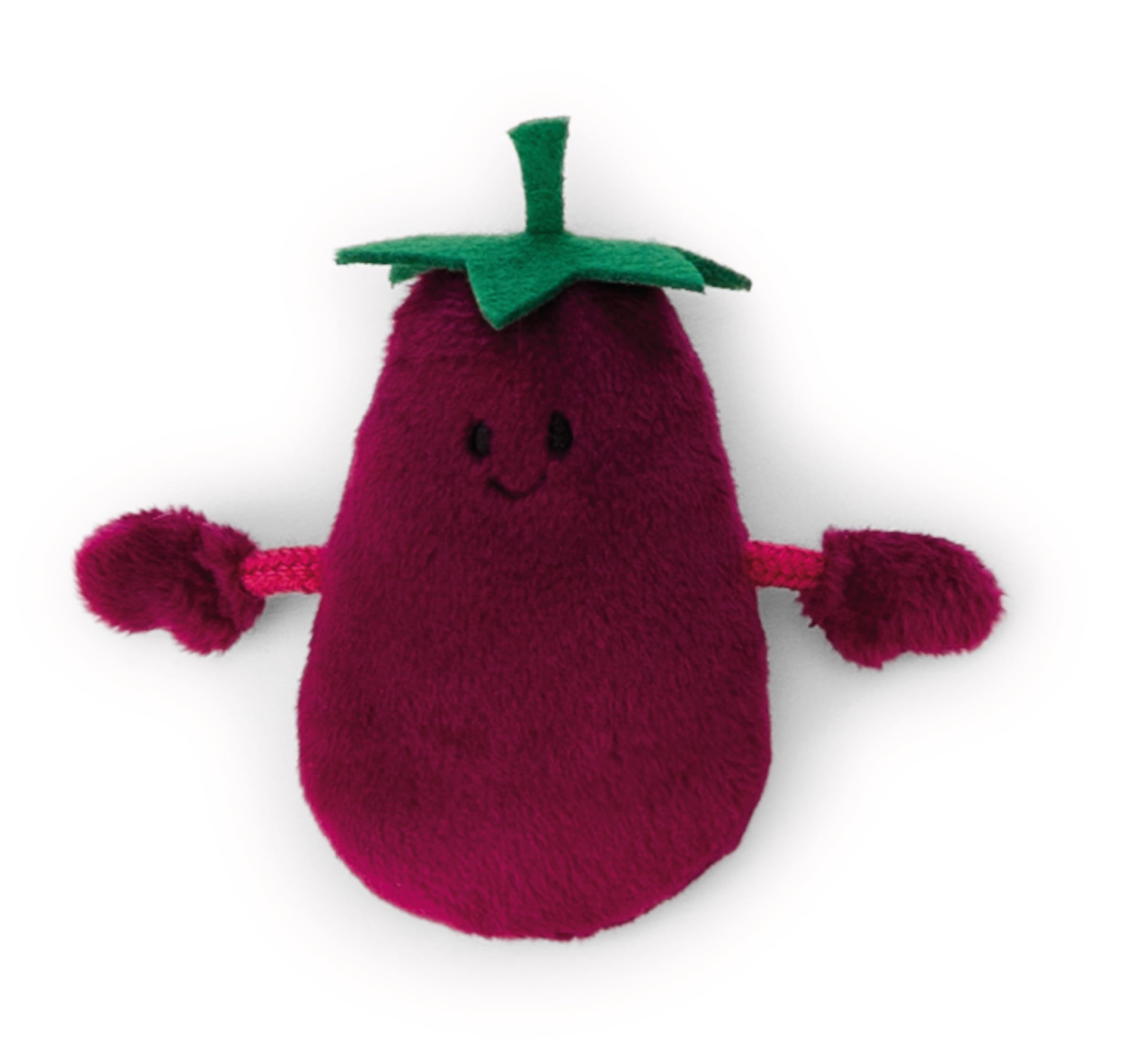 NICI GREEN Mini Mag Aubergine 8 cm grün lila Magnettiere