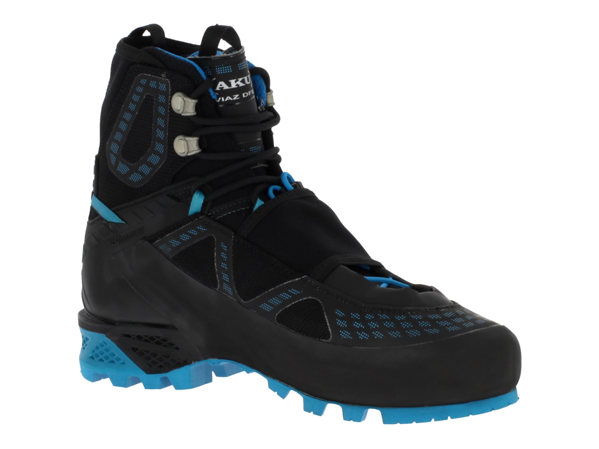 AKU Viaz DFS GTX Ws wasserdichte und bedingt steigeisenfeste Bergschuhe für Damen mit Goretex und griffiger Laufsohle