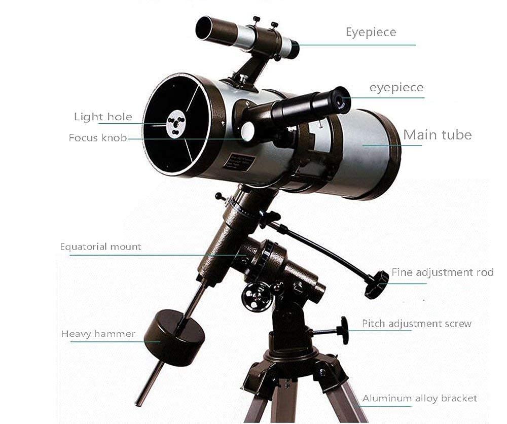 Amazon | 望遠鏡 宇宙 天体望遠鏡 赤道儀 反射望遠鏡 星/月/土星/木星 