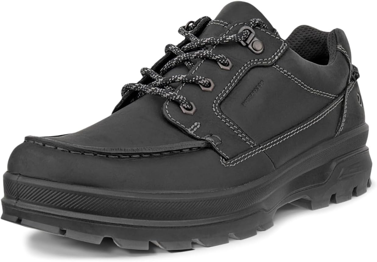 ECCO Mens Rugged Track Moc Toe Low Waterproof