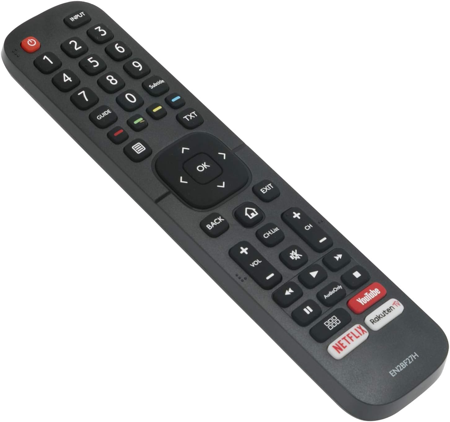 ALLIMITY EN2BF27H Remote Control Replaced for Hisense LCD TV H65AE6030 H65A6140 H50B7500 H50AE6030 H50A6140 H43AE6030 H32A5840 - Image 4