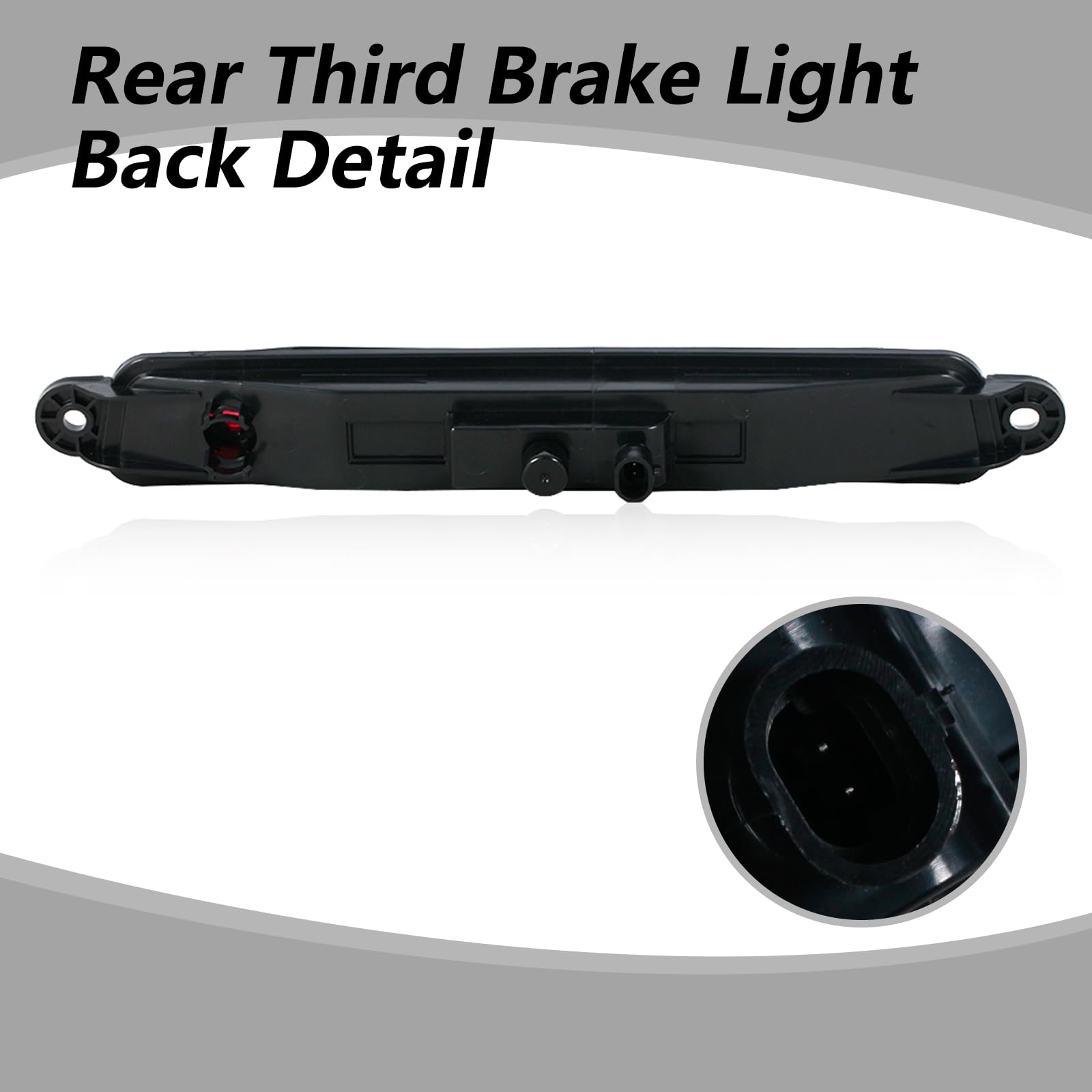 Luz Freno Tercera Nissan Armada Tercera Luz De Freno Alta Para Nissan Armada 2005-2015 - Color Rojo, 12V, Ref. 26590-7S000 Repuesto Nissan Armada 2005-2015