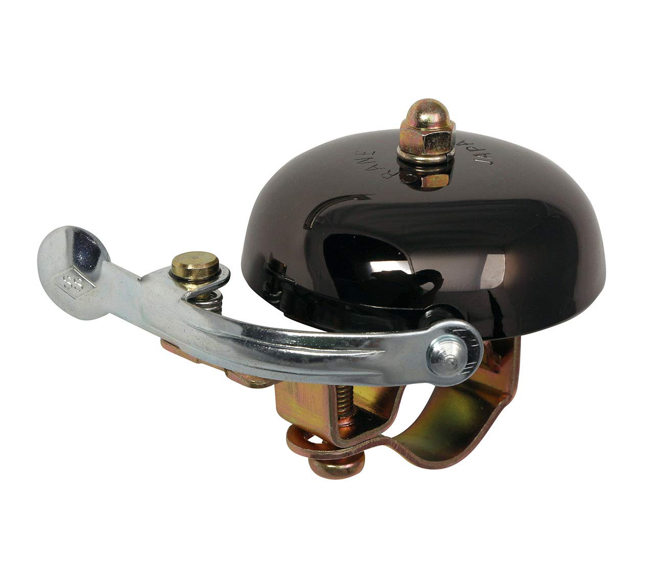 Crane Bike Bell, Suzu Bicycle Bell, Made in Japan for City Bikes, Cruisers, Road Bikes or MTB, Fits Bars diameters 22.2 to 26.0mm