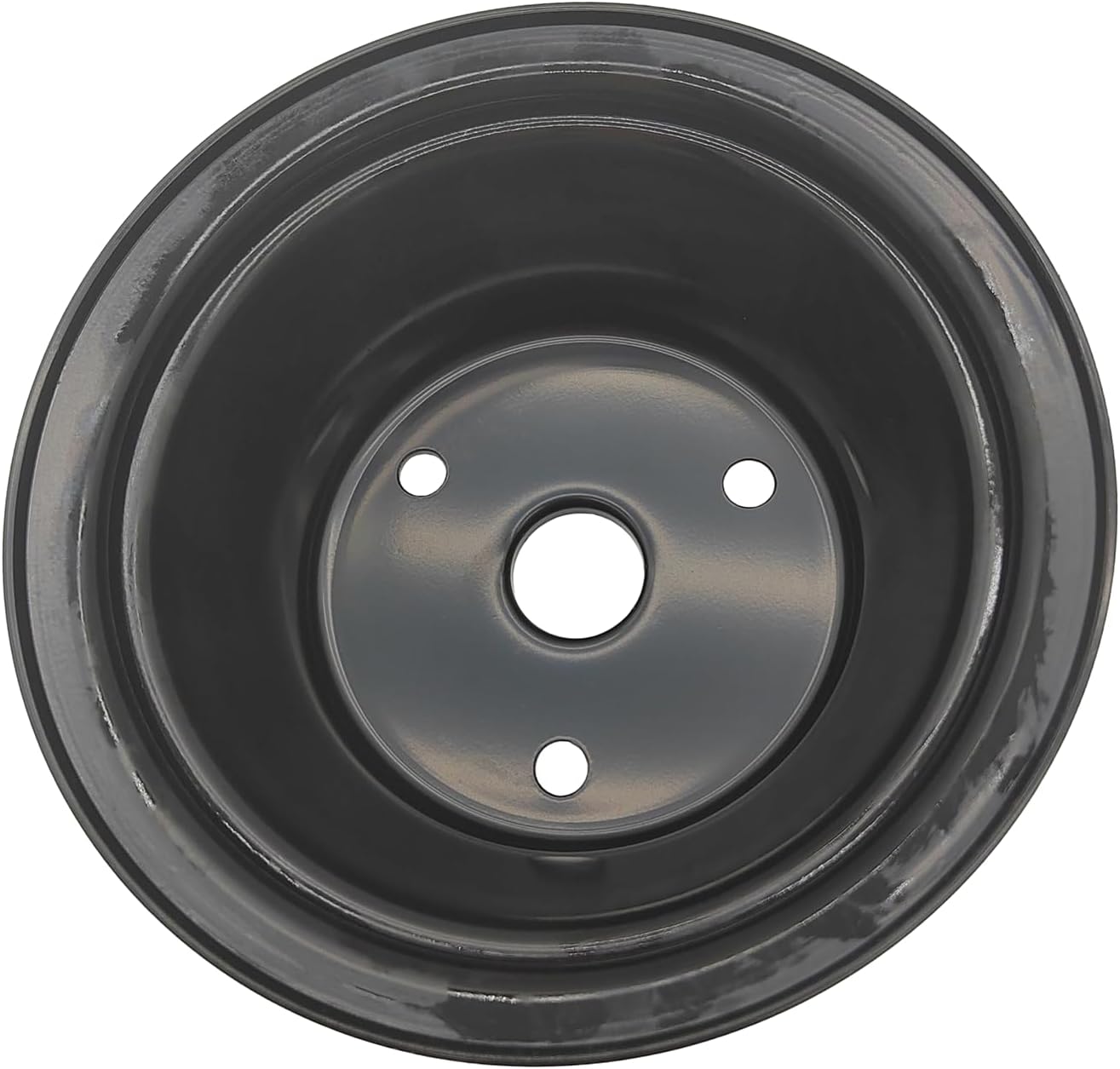 Crankshaft Pulley Single-Groove LWP Long Water Pump Compatible with Small Block Chevy SBC 262 265 267 283 302 305 307 327 350 400