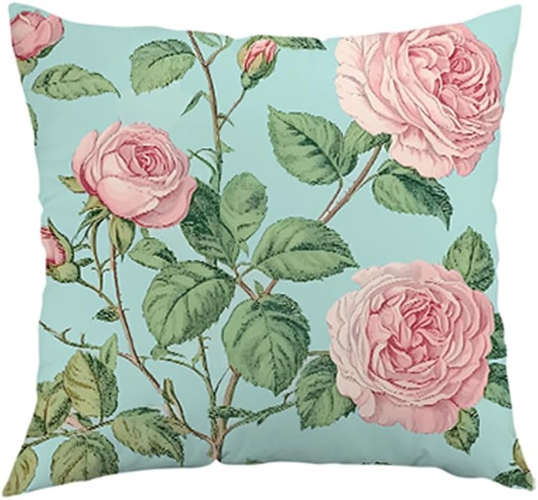 Flower Pillow Cover