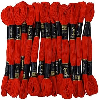 ANCHOR 25 x Stranded Cotton Cross Stitch Hand Embroidery Thread Floss Skeins-Red
