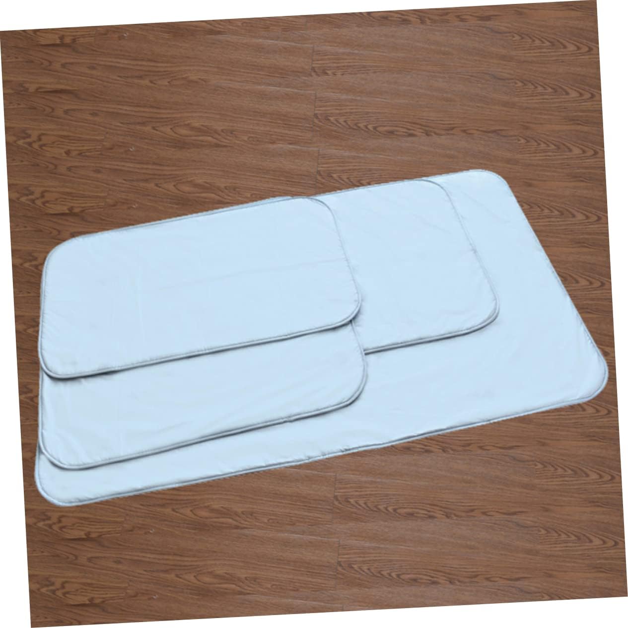 Zerodeko 1pc Foldable Ironing Mat Clothes Ironing Pad Dual-Sided Use Non- Design Portable for Home Travel and Laundry Cotton Material