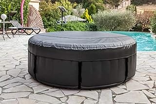 N NETSPA SPARO Abdeckung für SPA, Anthrazit, 165 cm x H 70 cm