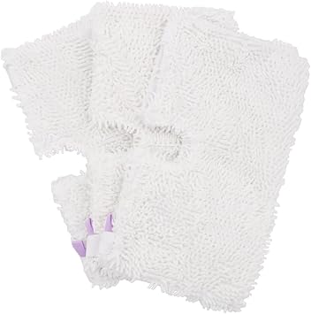 Fushing Household Microfiber Replacement Cleaning Pads for Shark Steam Pocket Mops S3500 series,S2901,S2902,S3455K,S3501,S3550,S3601,S3801,S3901,S4601,S4701,S4701D 3 Pcs