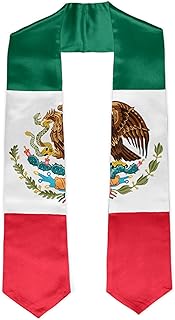 Civilos Flag Graduation Stole Unisex Graduation Sash Honor Stole for Graduation Students, 72 Inch