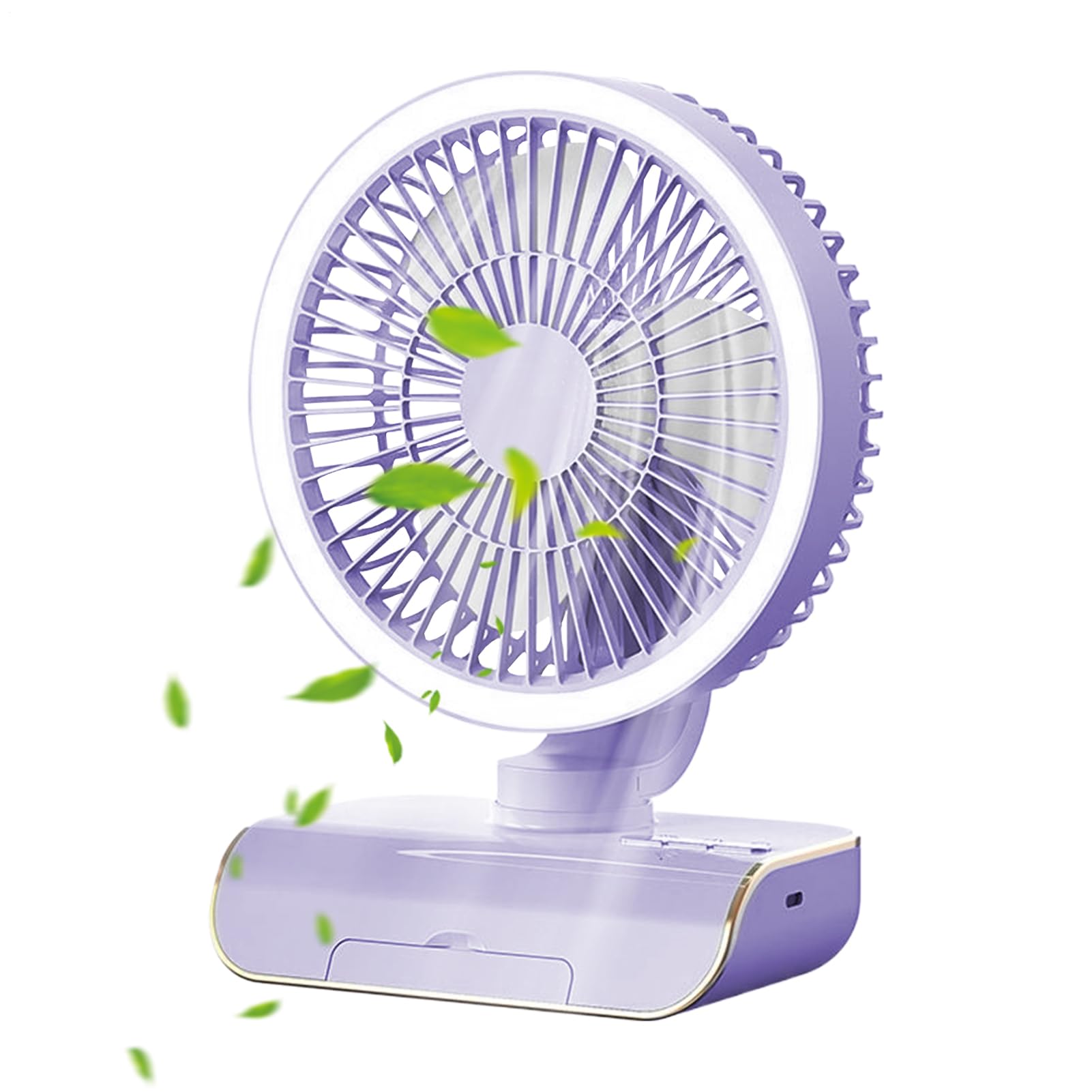 Ventilateur de voyage oscillant pour stopper la chaleur en déplacement
