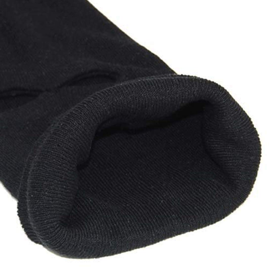 TRIXES Black Balaclava Face Protector - SAS Style Full Face 3 Hole Mask - Neck Warmer - Ski Mask - Paintball - Fishing - Airsoft - Soft Material - Windproof