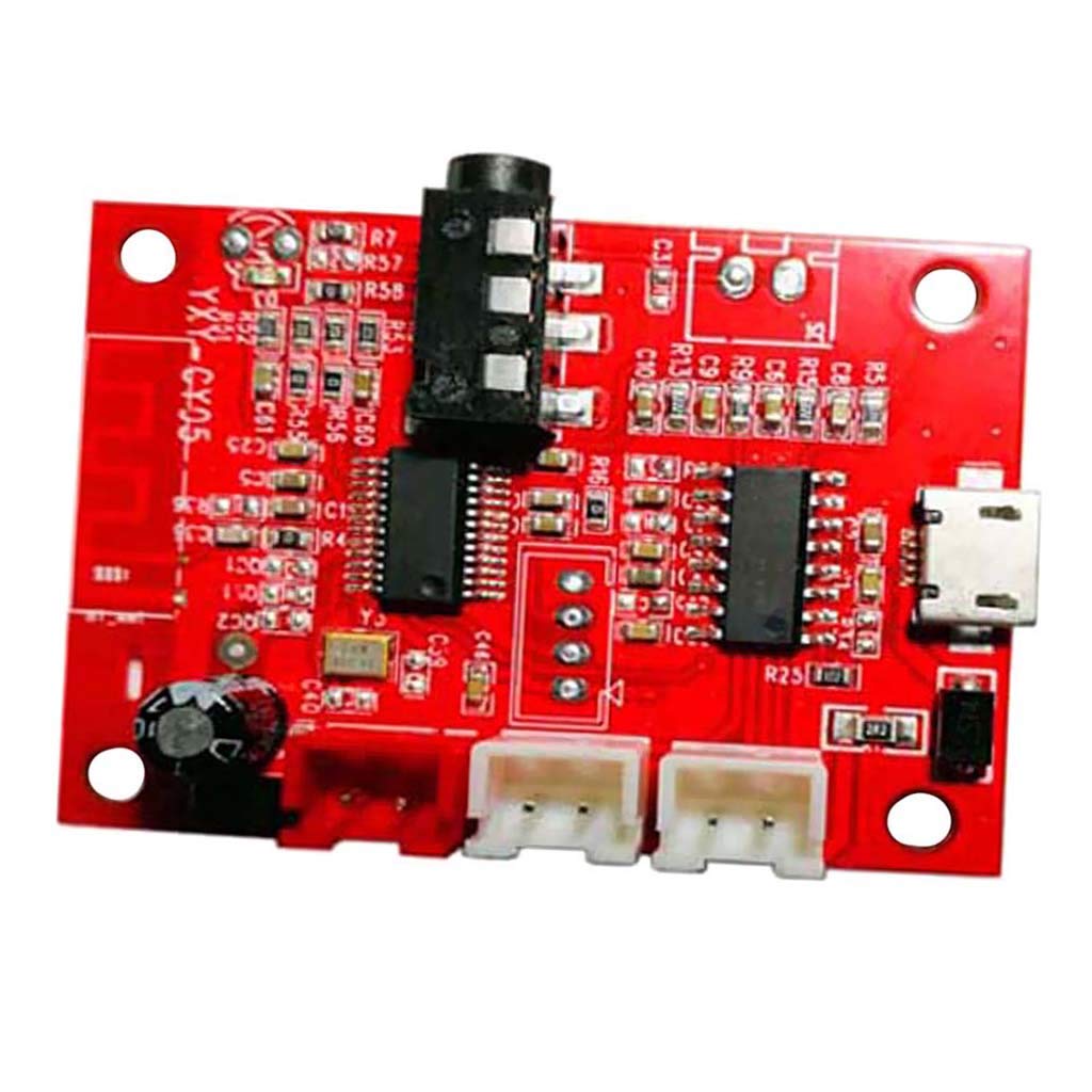 Amazon Com Bluetooth Receiver Board Stereo Audio Amplifier Mini Amp Module 25w 3 7v 5 3v Power Supply For Car Diy Wireless Speaker Electronics