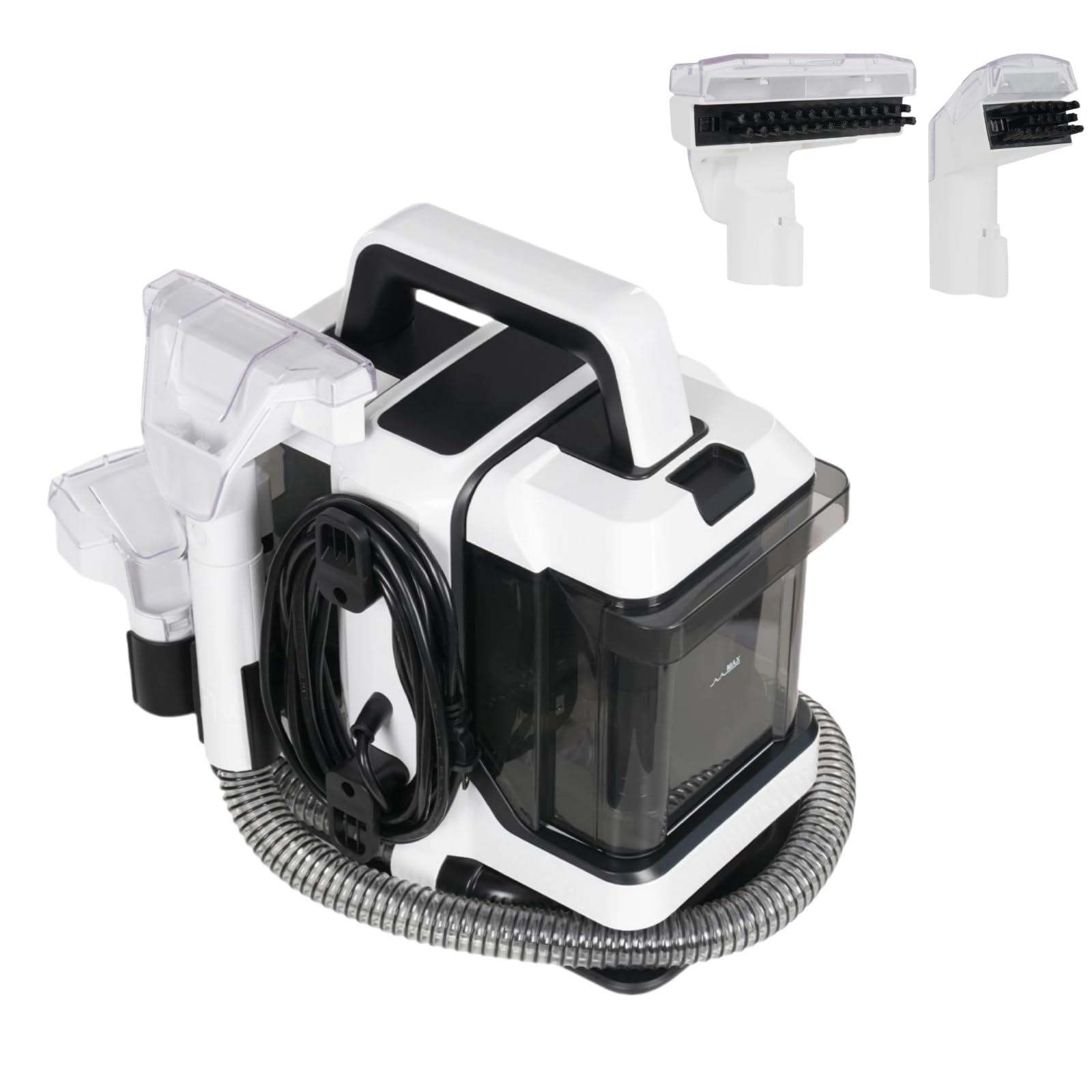 ZERNEIL 450W Portable Carpet & Upholstery Spot Cleaner - 11Kpa Max Suction - Handheld Rug Cleaner Machine for Area Rugs, Carpet, Couch, Car, Pets,with Dual Size Brush Head