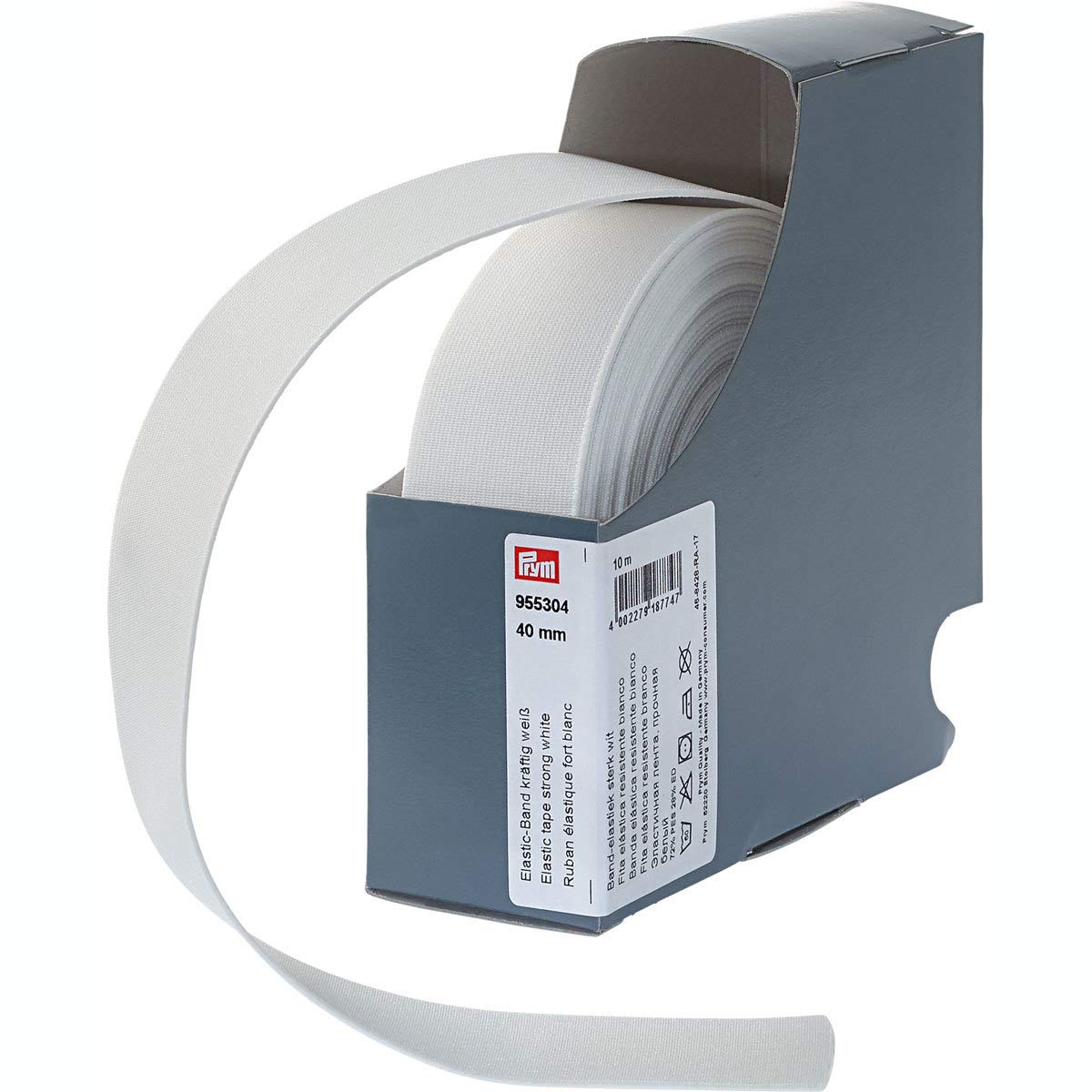 Prym White Strong Elastic Tape