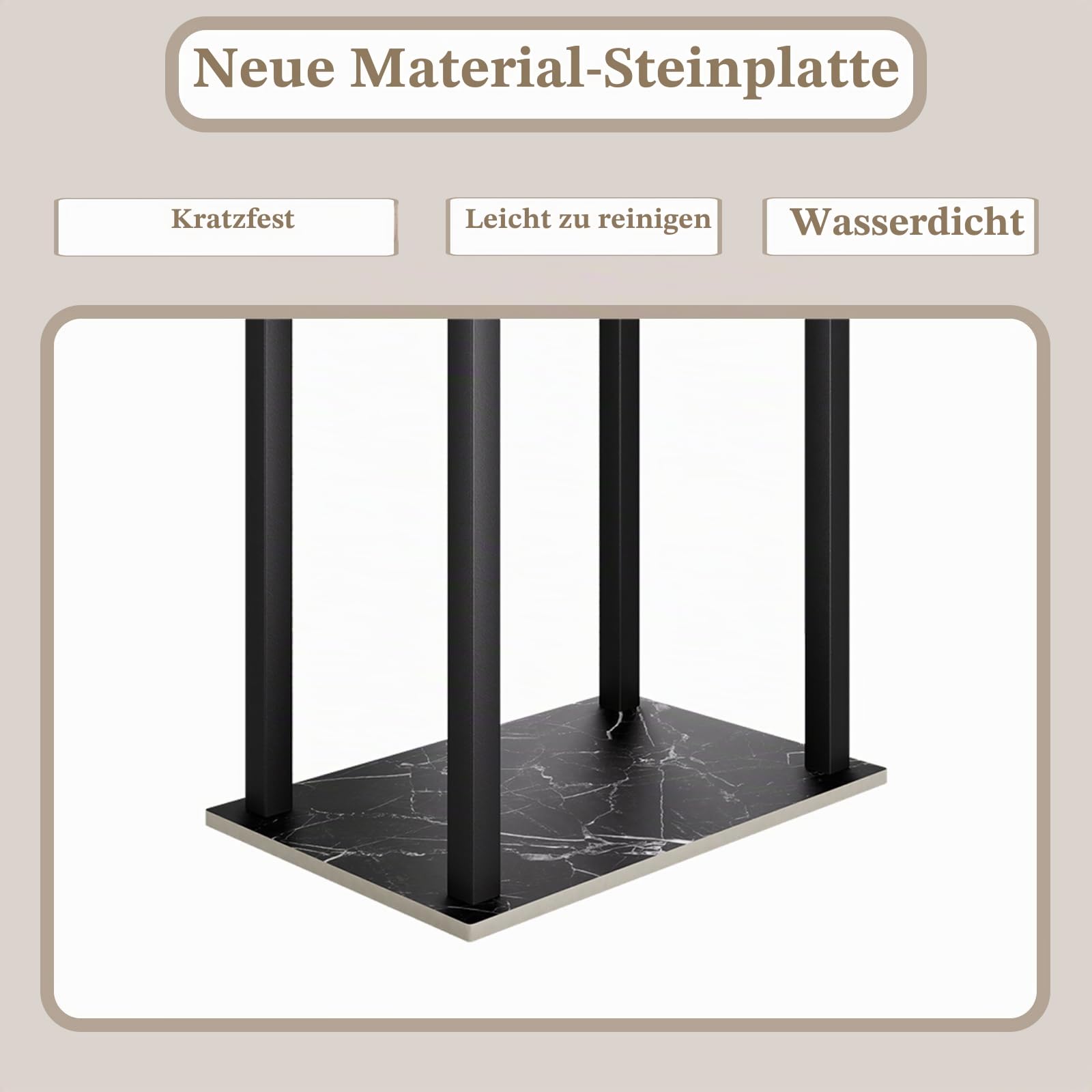 Yawinhe 80cm Handtuchständer Freistehend mit 2 Handtuchstangen,Schwarz