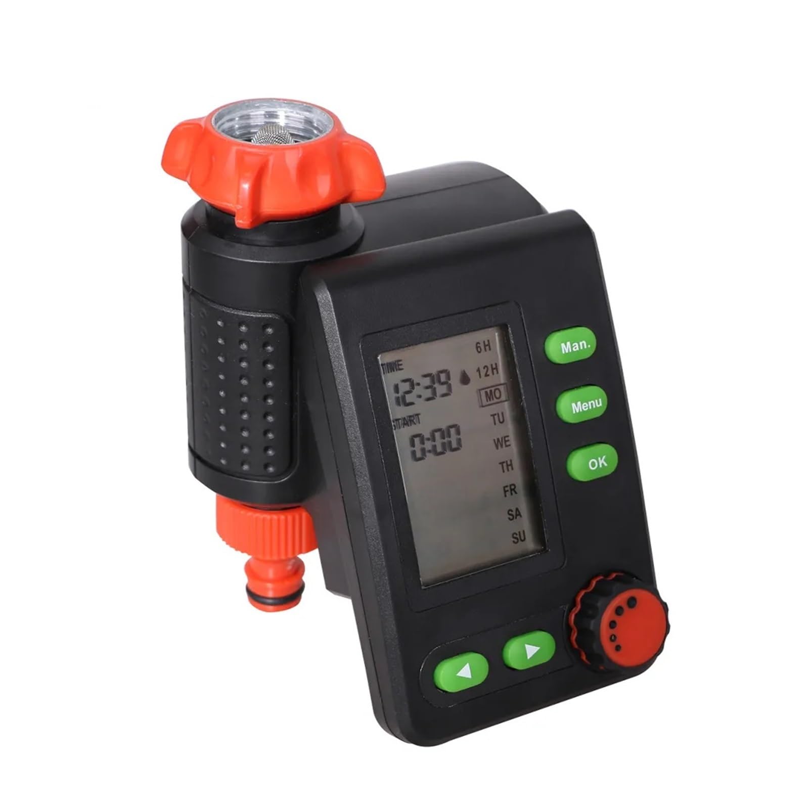ATGOGKOWH Screen LCD Display Solenoid Valve Water Timer, Standrad Digital Irrigation Garden Home Controller