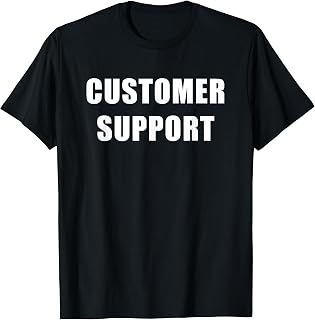 Customer Support – Professional Staff & Volunteer Uniform T-Shirt