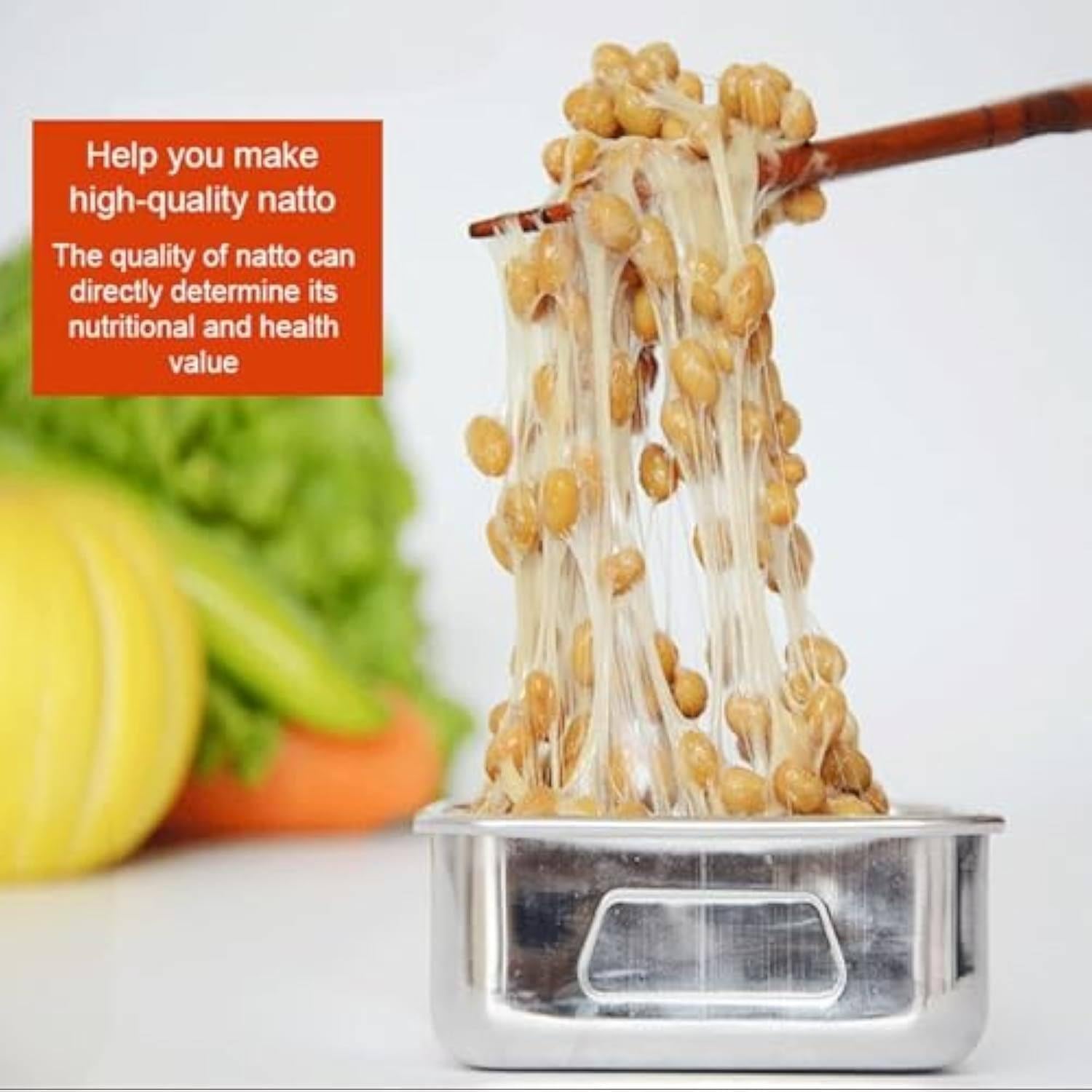 Inteligentny Natto Maker - 3,5l Domowy Ryż W Wino Fermentor Machak Jogurtowy - Maszyna Fermentacyjna Pikle - Ryż Natto, Jogurt, Fermentacja Wina