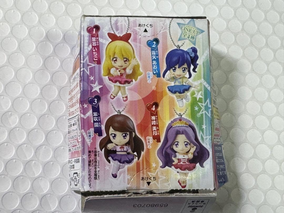 Amazon.co.jp: アイカツ マスコット 星宮いちご 紫吹蘭 食玩 欠品