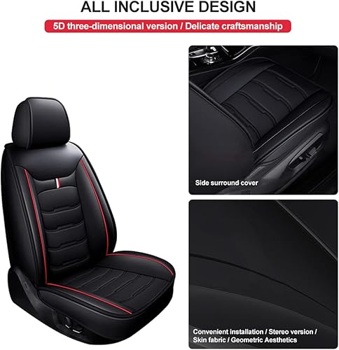 Miniatura 6 de Muchkey Fundas de asiento personalizadas para Mercedes GLS, juego completo de cojines delanteros y traseros, compatibles con bolsas de aire,