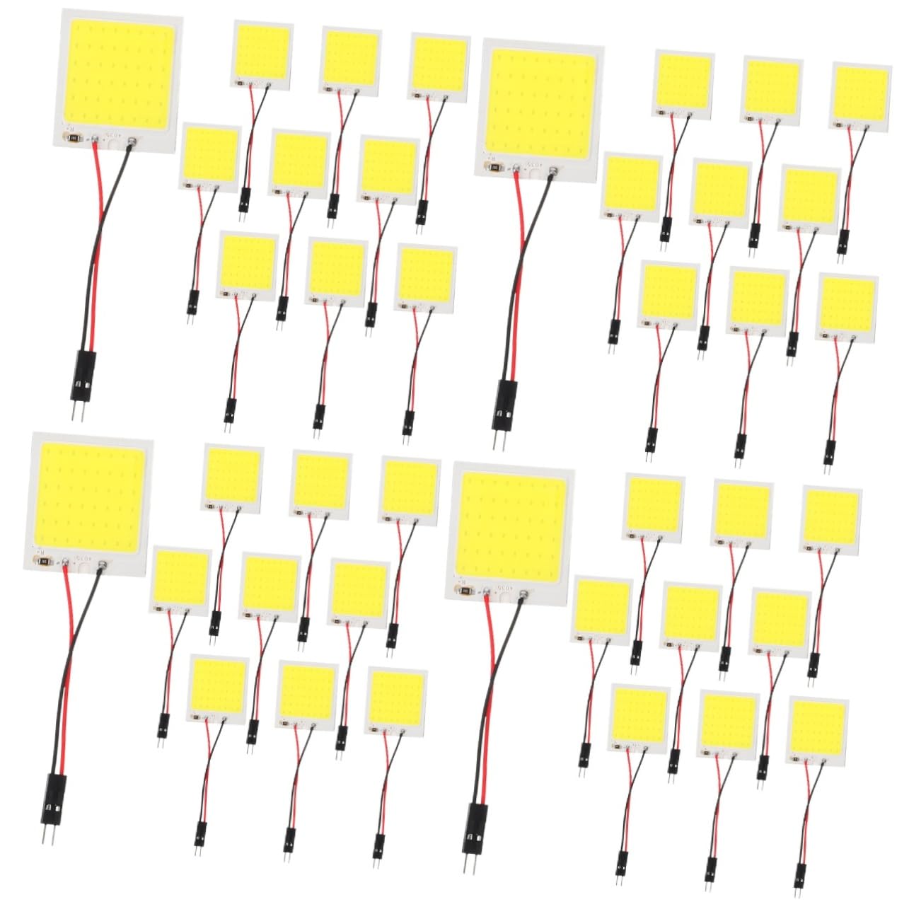 Zerodeko Luz Led De Automóvil Panel De Iluminación Interior De Lectura Y Luz 10 Piezas*4