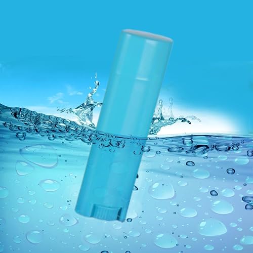 Miniatura 3 de FZBNSRKO 25 unidades de 0.2 fl oz de desodorante ovalado vacíos tubos de bálsamo labial, contenedores recargables para lápiz labial, lápiz labial,