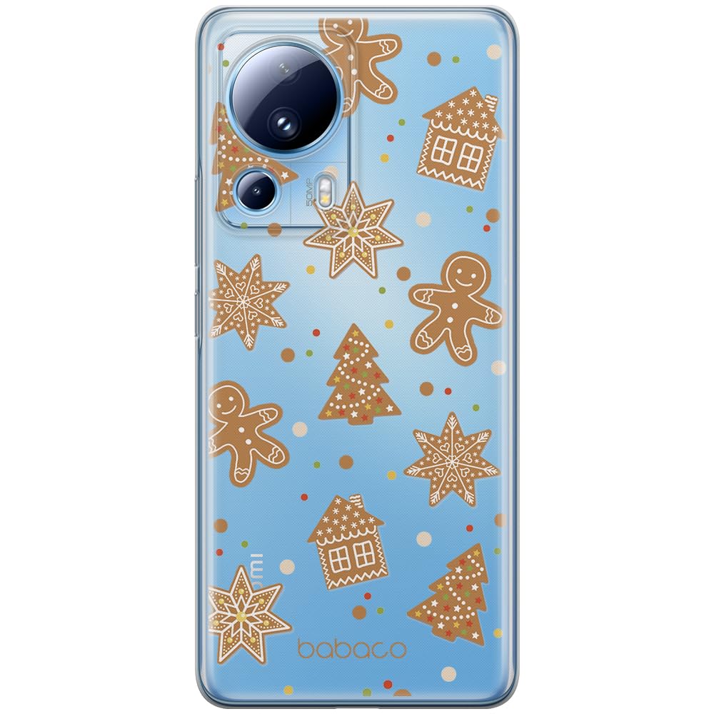 Babaco ERT GROUP mobile phone case for Xiaomi 13 LITE/CIVI 2 original and officially Licensed pattern Winter 005 optimally adapted to the shape of the mobile phone, partially transparent