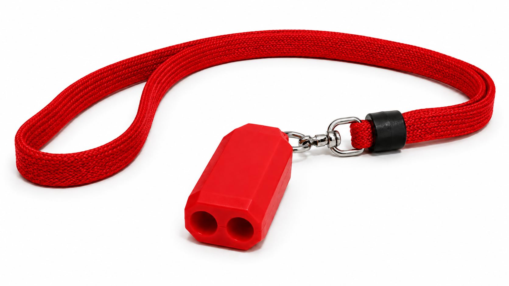 SmartGifting High Power Premium Sports Whistle 150 db with Red Lanyard Tag and Keychain, (Red Colour 1 Pc)-picture-10