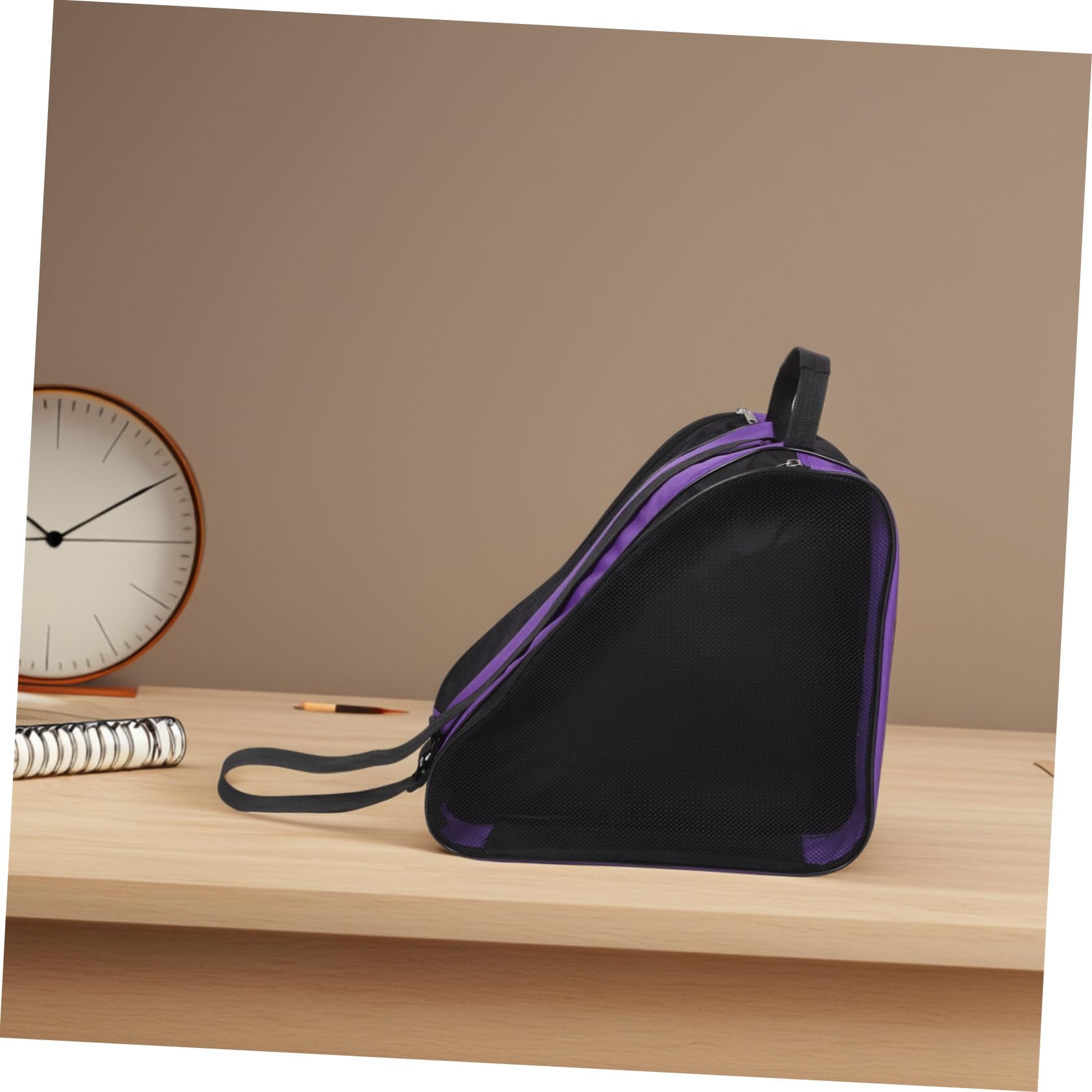 Toddmomy 2pezzi Borsa Per Pattini Da Ghiaccio Per Ragazze Grande Capacità Con Scomparti Multipli Leggera e Portatile Per Pattinaggio Artistico e Trasporto Di Attrezzatura