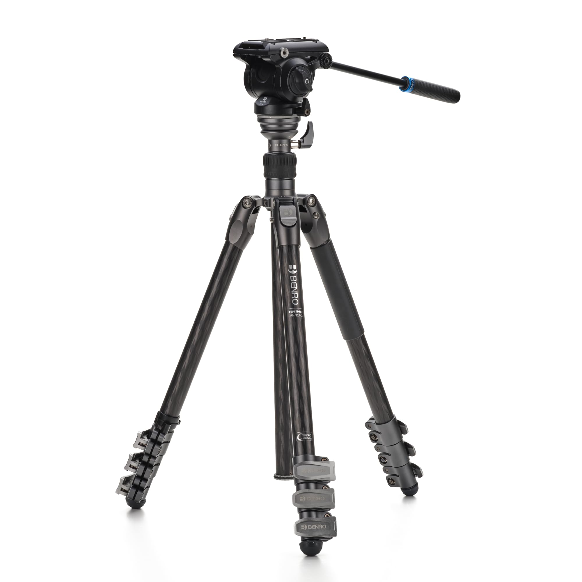 Amazon.com : Benro Rhino CF Two Series Tripod & Monopod Kit with