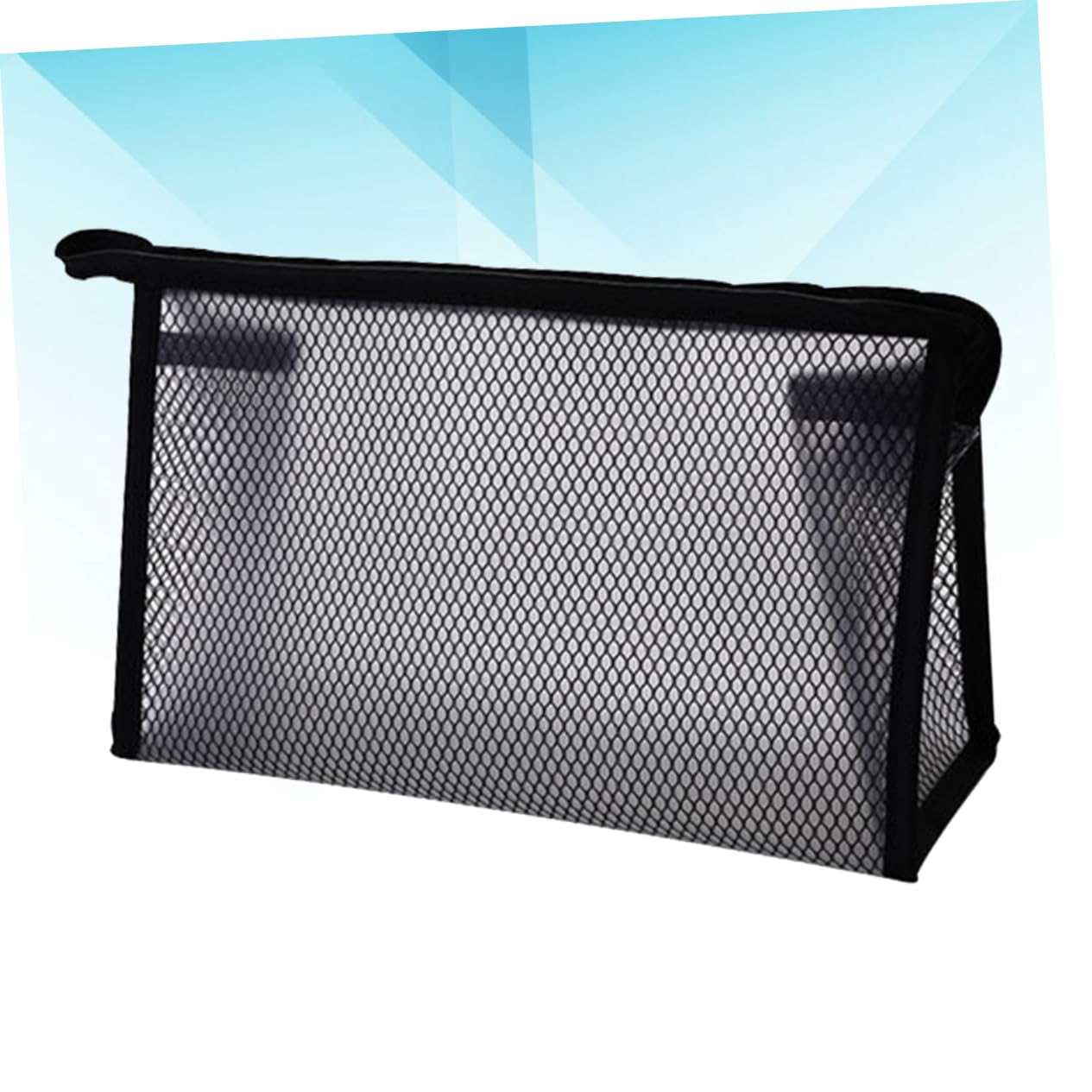 POPETPOP 3pezzi Borsa Cosmetica Trasparente Rete Per Make-up Borsa Da Viaggio Per Cosmetici Compatta e Pratica Per Donne Per Viaggi e Attività Outdoor
