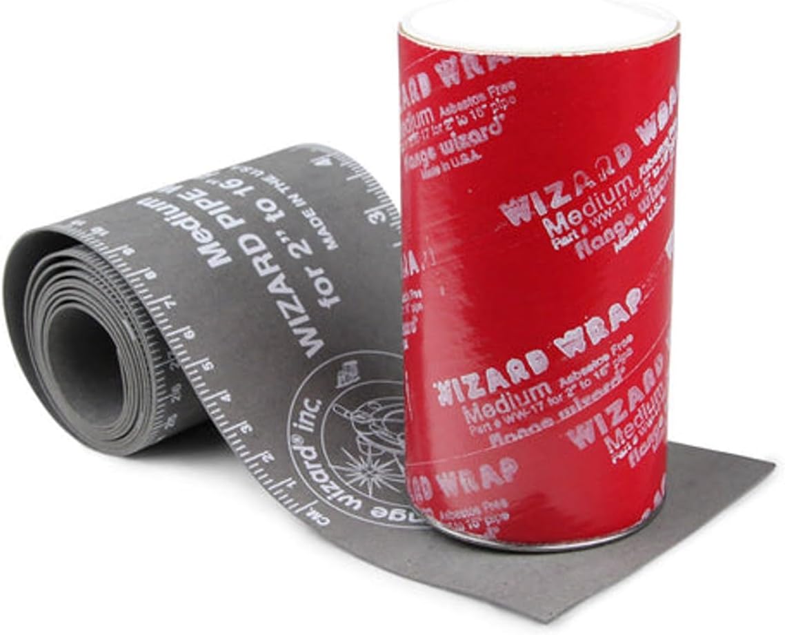 WIZARD WRAP MED 2" TO 16" PIPE