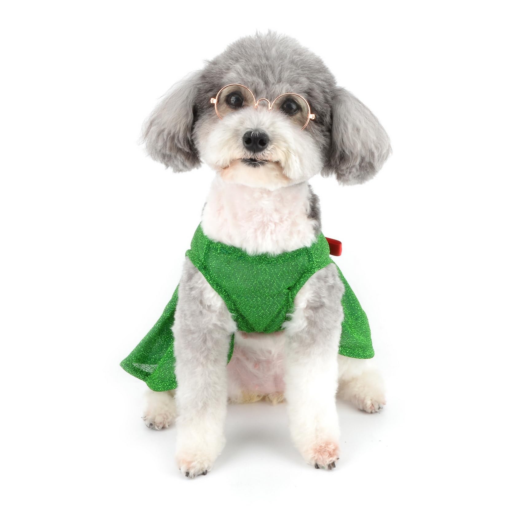 小型犬用クリスマスワンピース Amazon.co.jp: 犬 服 クリスマス ワンピース ドレス 小型犬 クリスマス