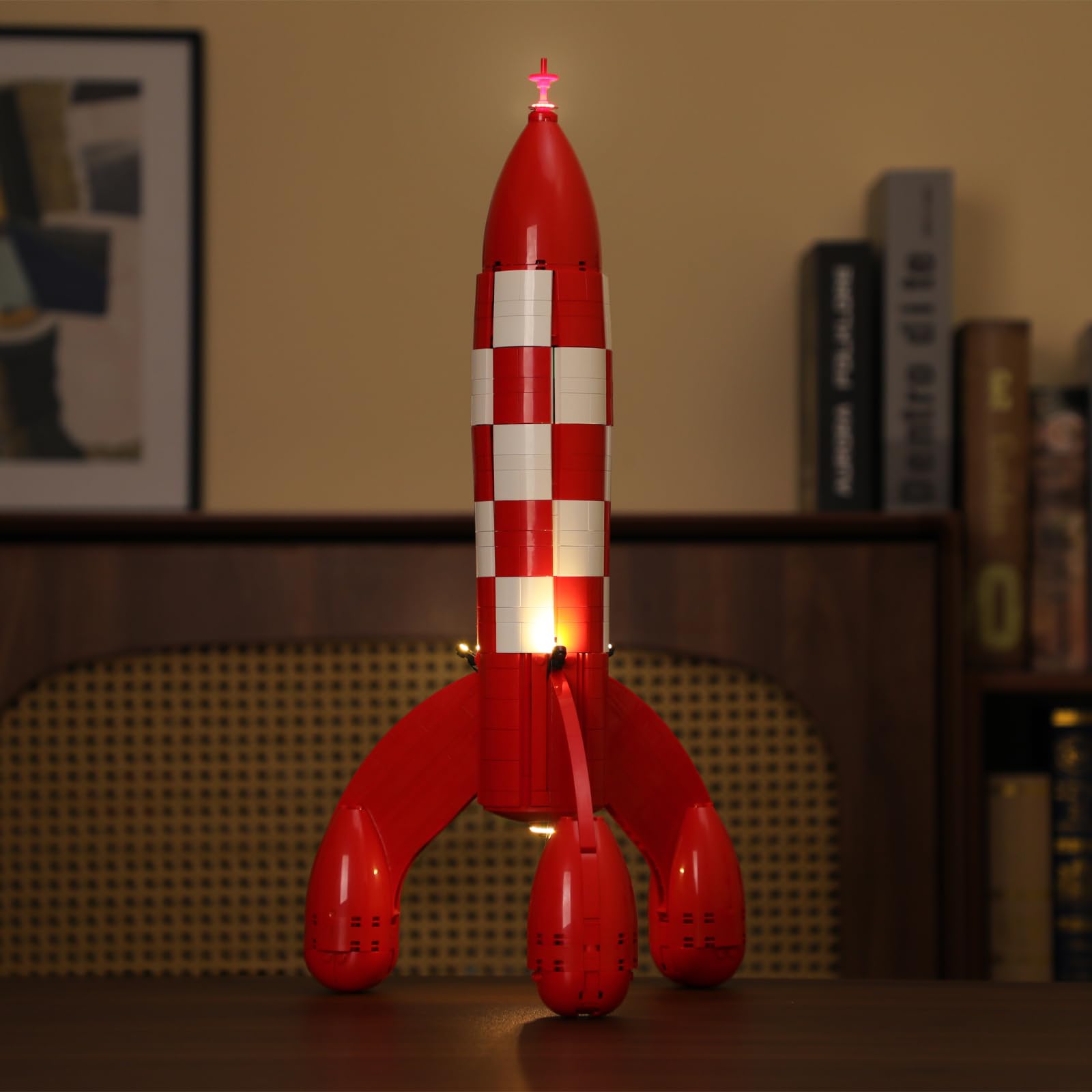 Amazon.co.jp: Lego-21367 Ideas Tintin Moon Rocket用ライトライト