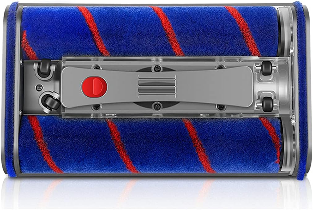 Chuancheng Dual Motorized Floor Brush Soft Roller Head Tool for Dyson V8 V7 V10 V11 Vacuum Cleaner (2 Built-in Roller Brushes)