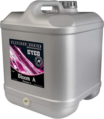 CYCO Bloom A, Nutrientes Líquidos para Plantas Hidropónicas, 3-0-3, 20 Litros