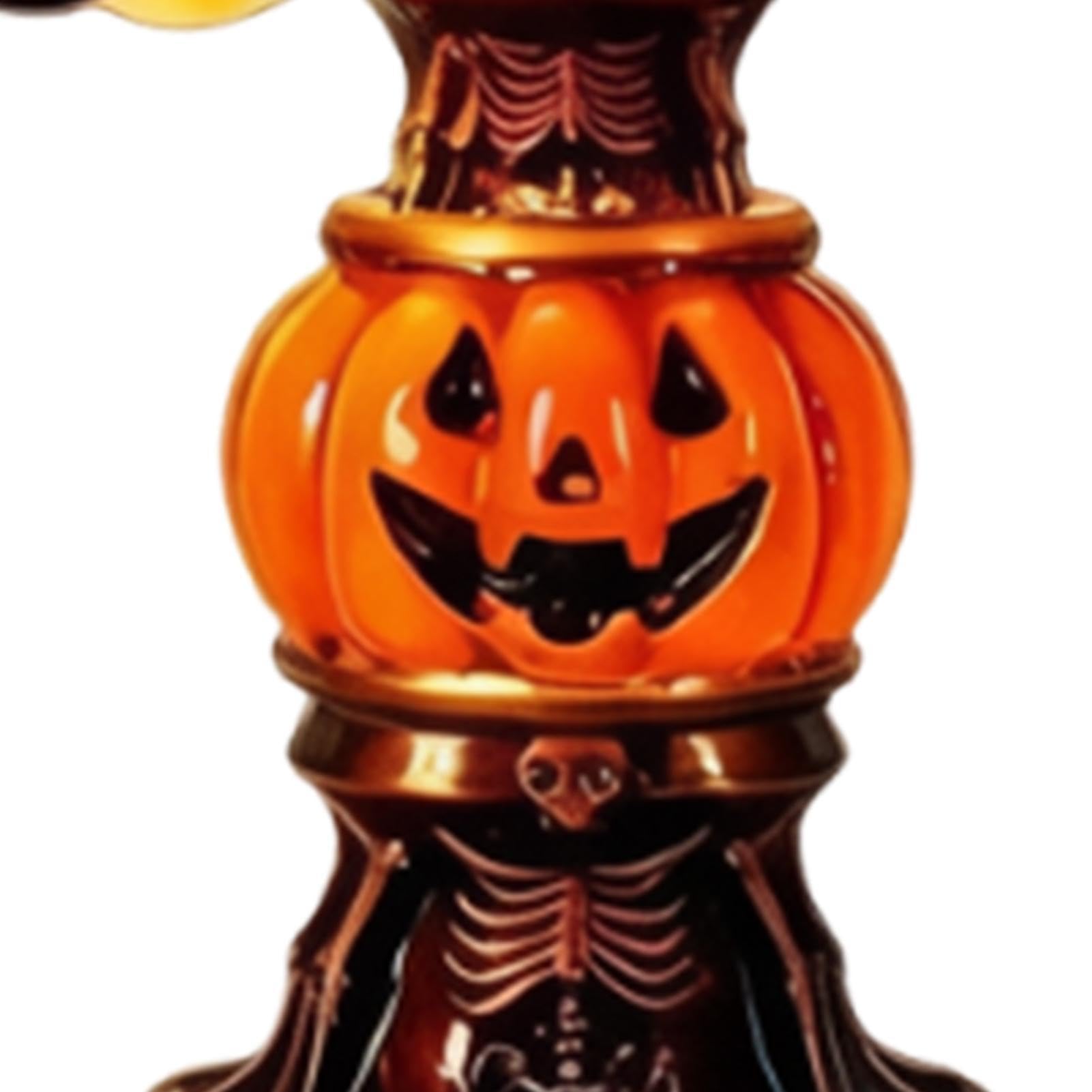 Lampada da tavolo di Halloween, resina USB per la decorazione | Decorazione da scrivania di Halloween per tavolo, casa, soggiorno, camera da letto, aula, scuola, ufficio, auto