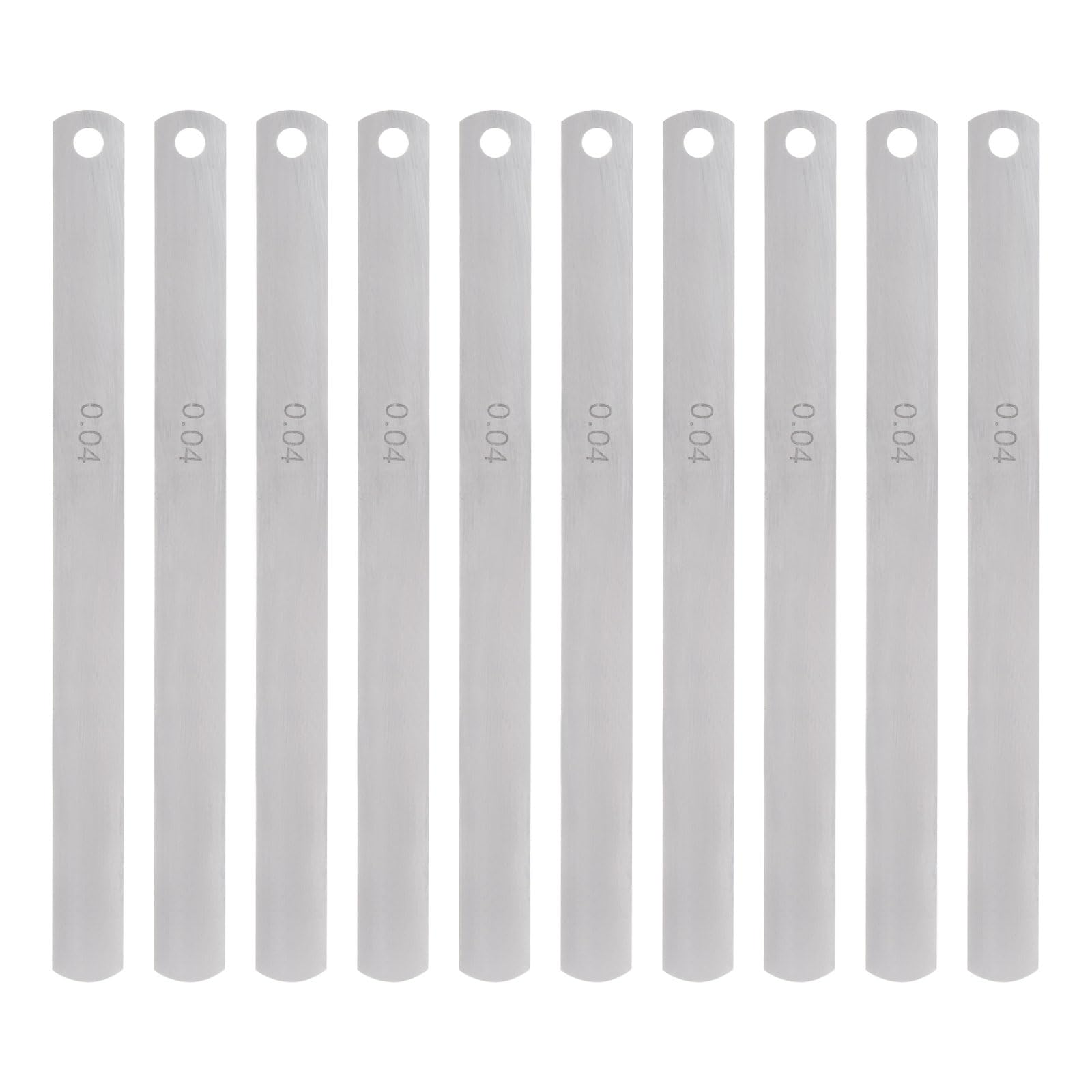 Jauge D'épaisseur En Acier - 10 Lames 1mm, Longueur 150mm, Outil De Mesure Pour Mécanique, Bricolage